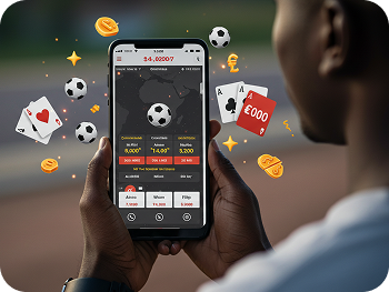 Gaming app on smartphone, image 1